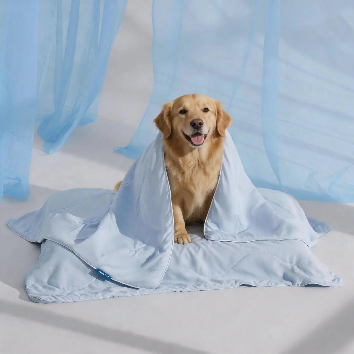 Bedsure Pet Cooling Blanket for Dogs & Cats - Machinewash Easy, Heat Dissipation, Multi-Sizes, Skin-Friendly, Washable Breathable Throw for Couch & Bed