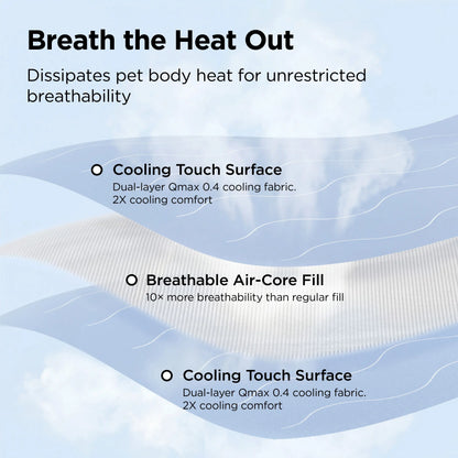 Bedsure Pet Cooling Blanket for Dogs & Cats - Machinewash Easy, Heat Dissipation, Multi-Sizes, Skin-Friendly, Washable Breathable Throw for Couch & Bed