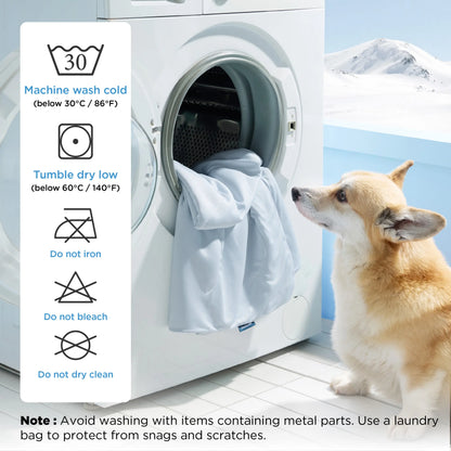 Bedsure Pet Cooling Blanket for Dogs & Cats - Machinewash Easy, Heat Dissipation, Multi-Sizes, Skin-Friendly, Washable Breathable Throw for Couch & Bed