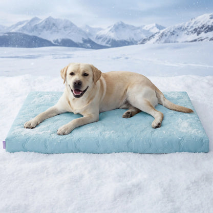Bedsure Pet Cooling Blanket for Dogs & Cats - Machinewash Easy, Heat Dissipation, Multi-Sizes, Skin-Friendly, Washable Breathable Throw for Couch & Bed