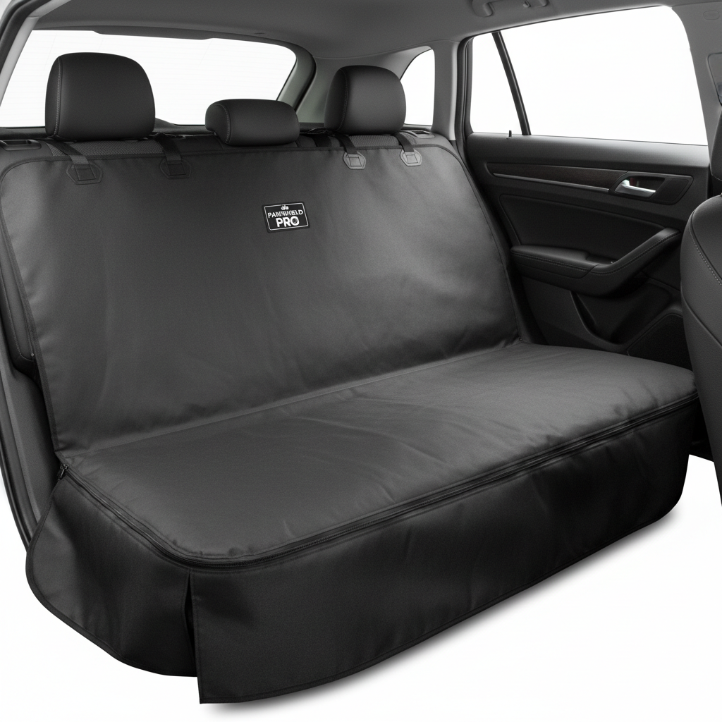 Protector de asiento trasero de coche para perros
