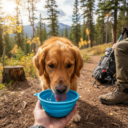 Cuencos Plegables para Perros | Paquete de 2 unidades